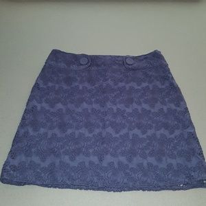 Blue Cynthia Rowley Skirt - Size 10 - Never Worn